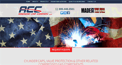 Desktop Screenshot of americap-mfg.com
